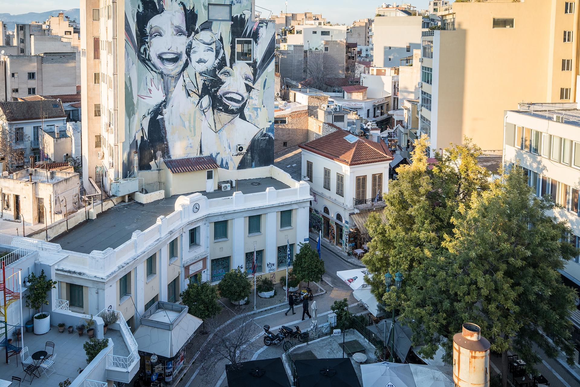 Urban Nest - Suites & Apartments Athena Bagian luar foto